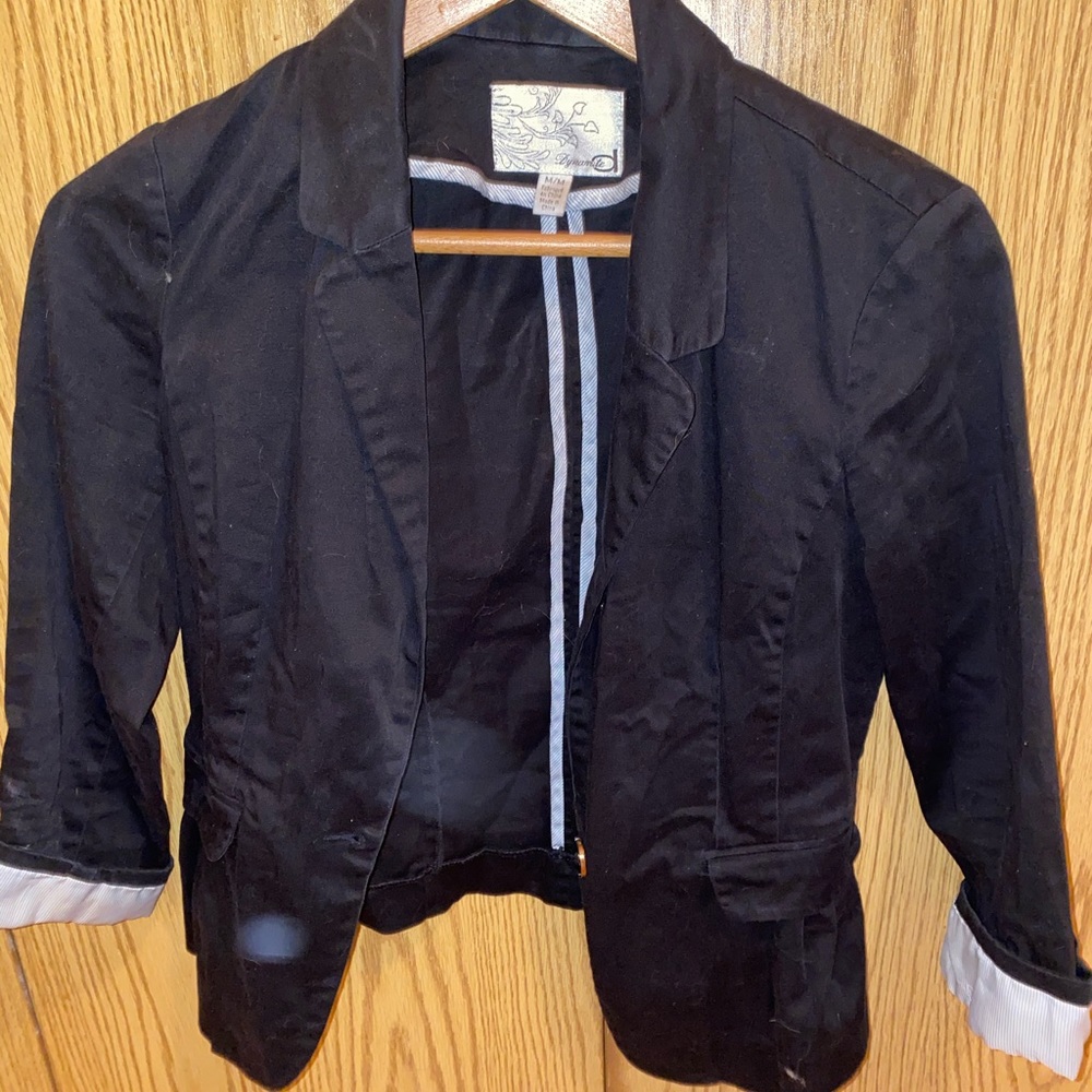 Black blazer!